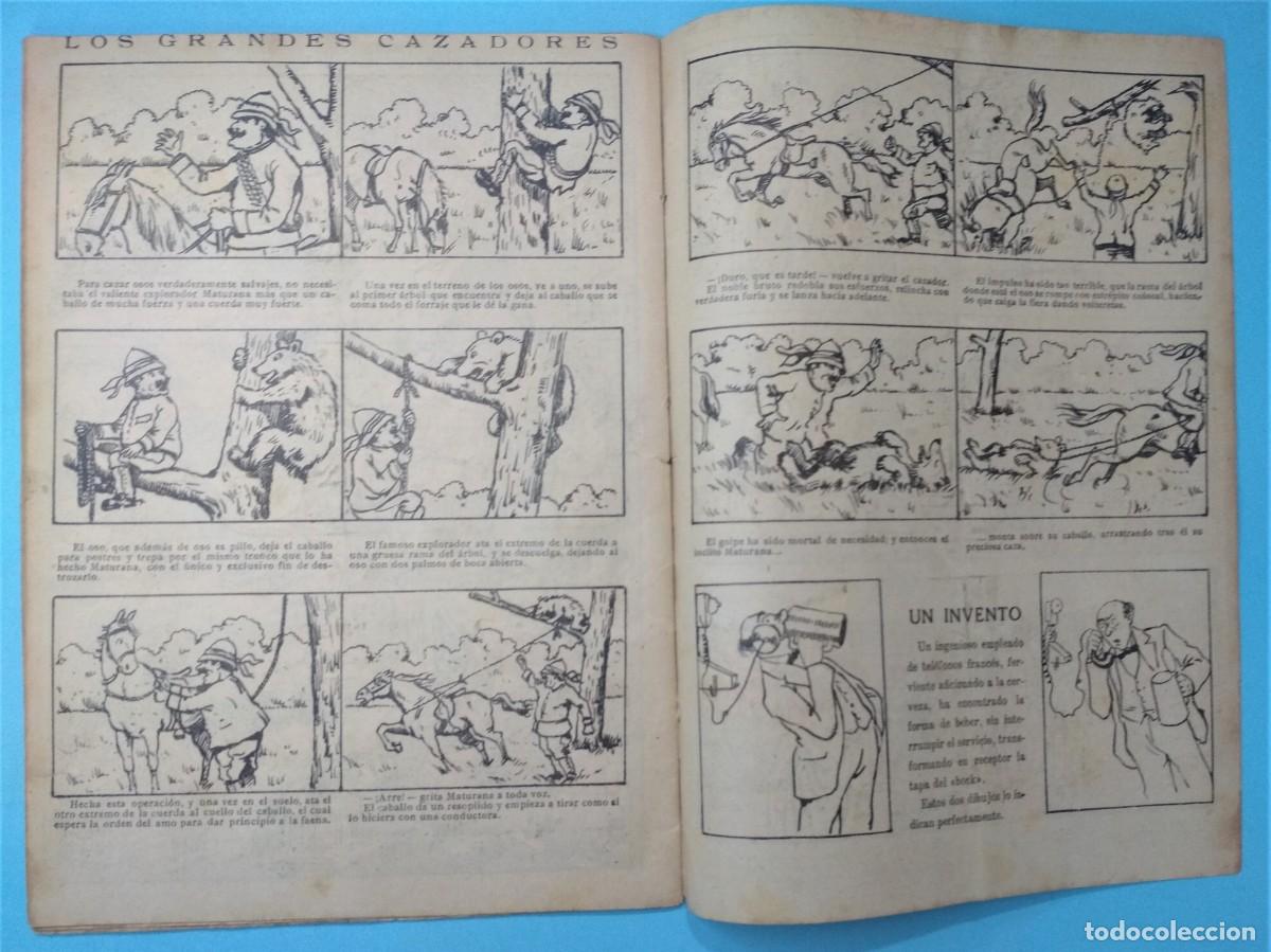 Tebeos: ALMANAQUE DE COLOR&Iacute;N PARA 1923. - Foto 6