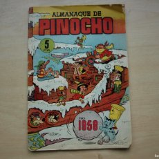 Tebeos: - ALMANAQUE DE PINOCHO PARA 1958 - ORIGINAL - NORMASL ESTADO - VER FOTOS. Lote 387943959