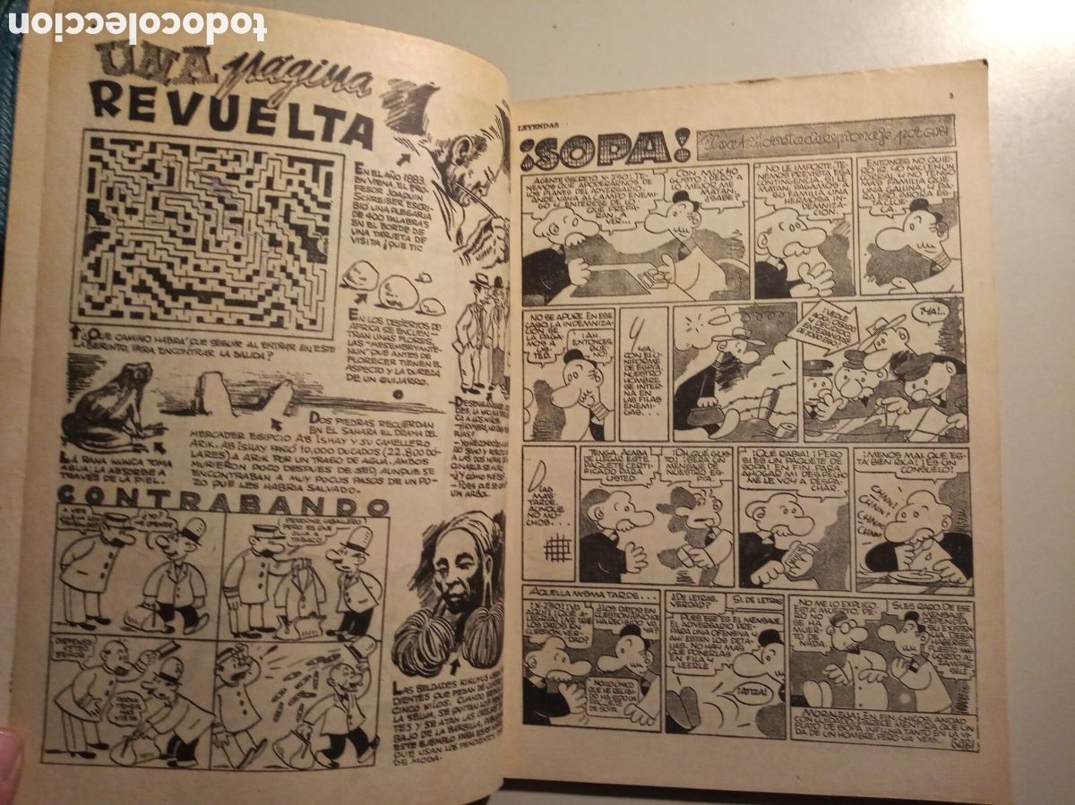 Tebeos: ALMANAQUE DE LEYENDAS 1945 - Foto 4