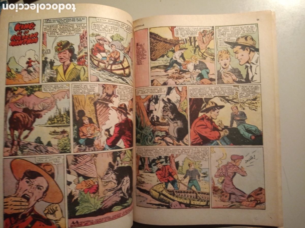 Tebeos: ALMANAQUE DE LEYENDAS 1945 - Foto 5