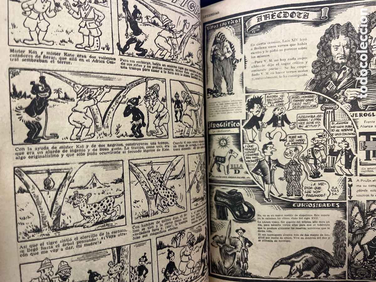Tebeos: ALMANAQUE DE LEYENDAS 1945 - Foto 4