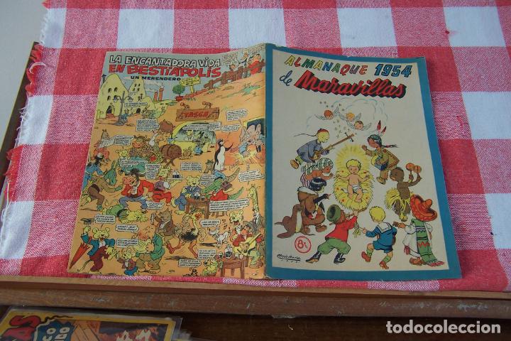 Tebeos: almanaque 1954 de maravillas - Foto 1