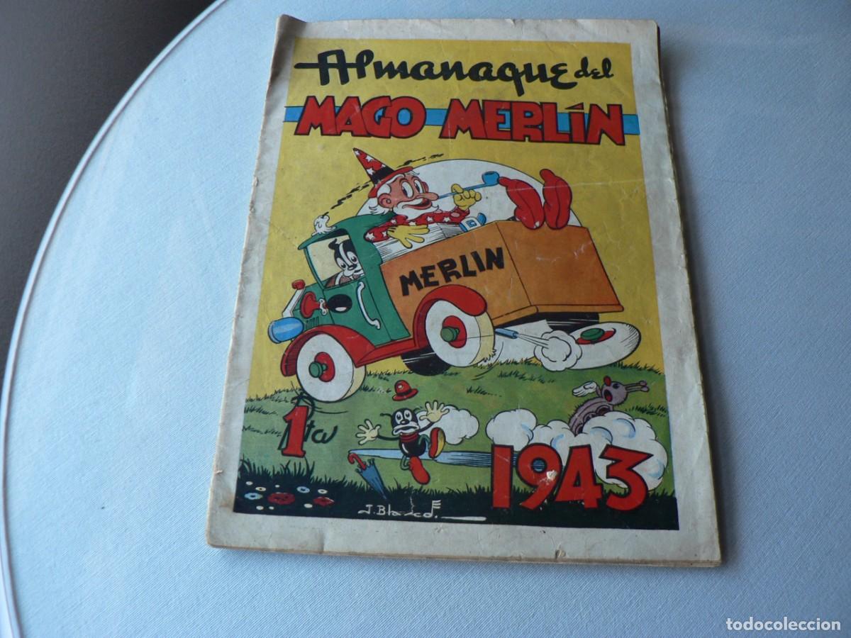Tebeos: ALMANAQUE DEL MAGO MERLIN 1943 - Foto 1