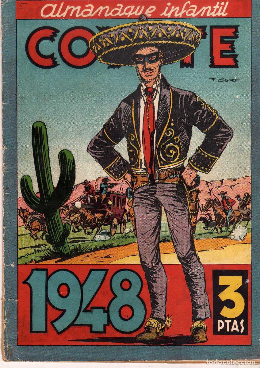 Tebeos: ALMANAQUE INFANTIL EL COYOTE 1948 - Foto 1
