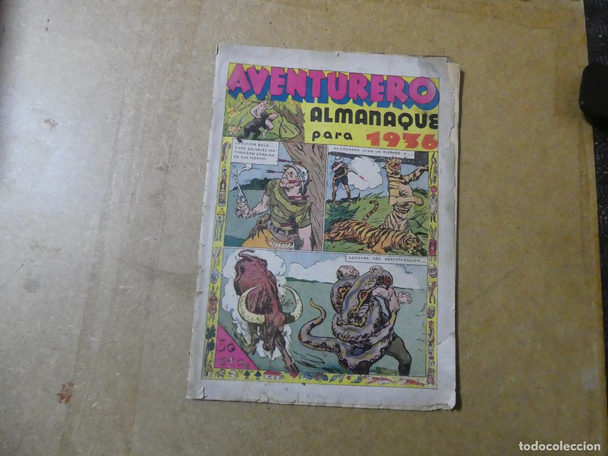 Tebeos: almanaque aventurero 1936 - Foto 1