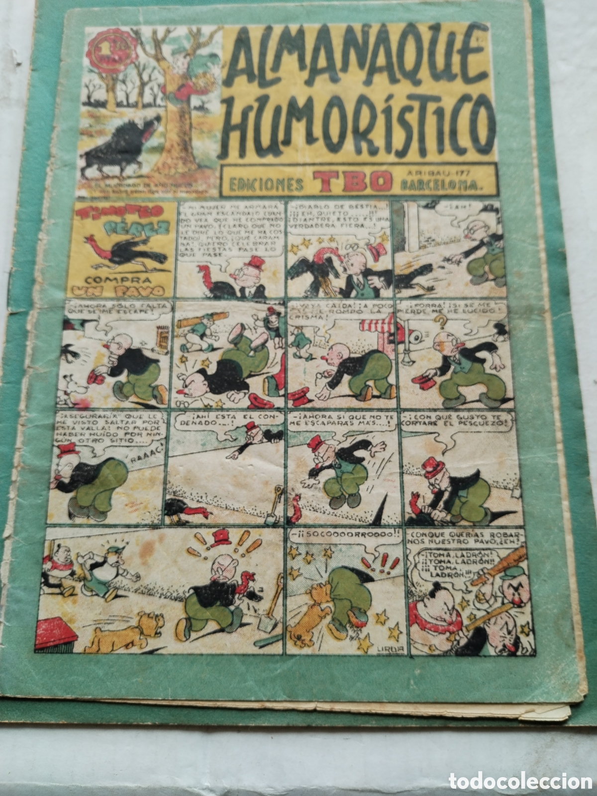 Tebeos: TBO ALMANAQUE HUMORISTICO - Foto 1