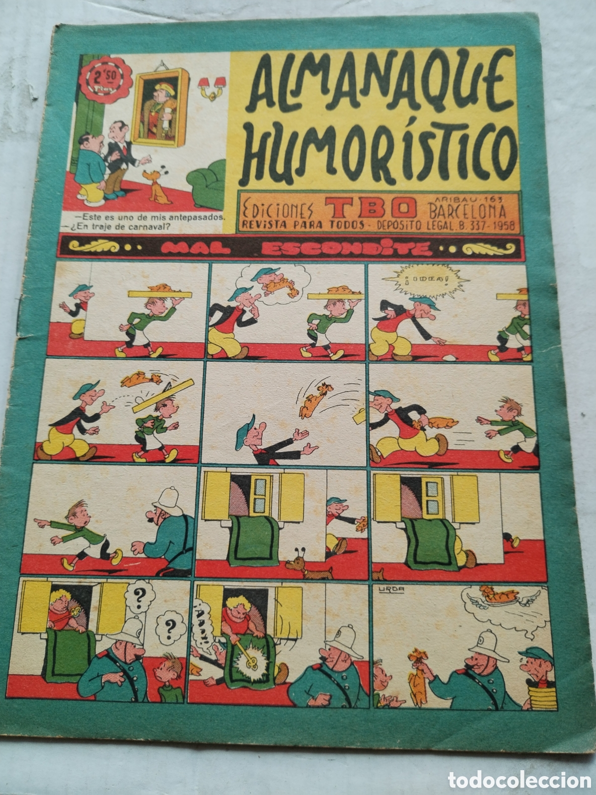 Tebeos: TBO ALMANAQUE HUMORISTICO - Foto 1