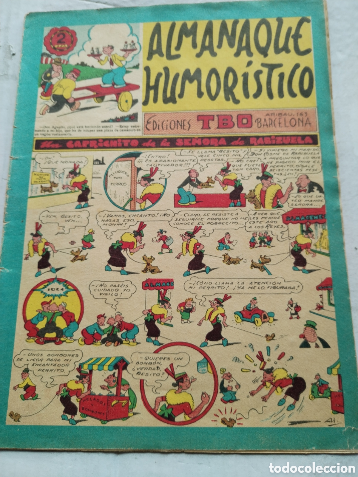 Tebeos: TBO ALMANAQUE HUMORISTICO - Foto 1