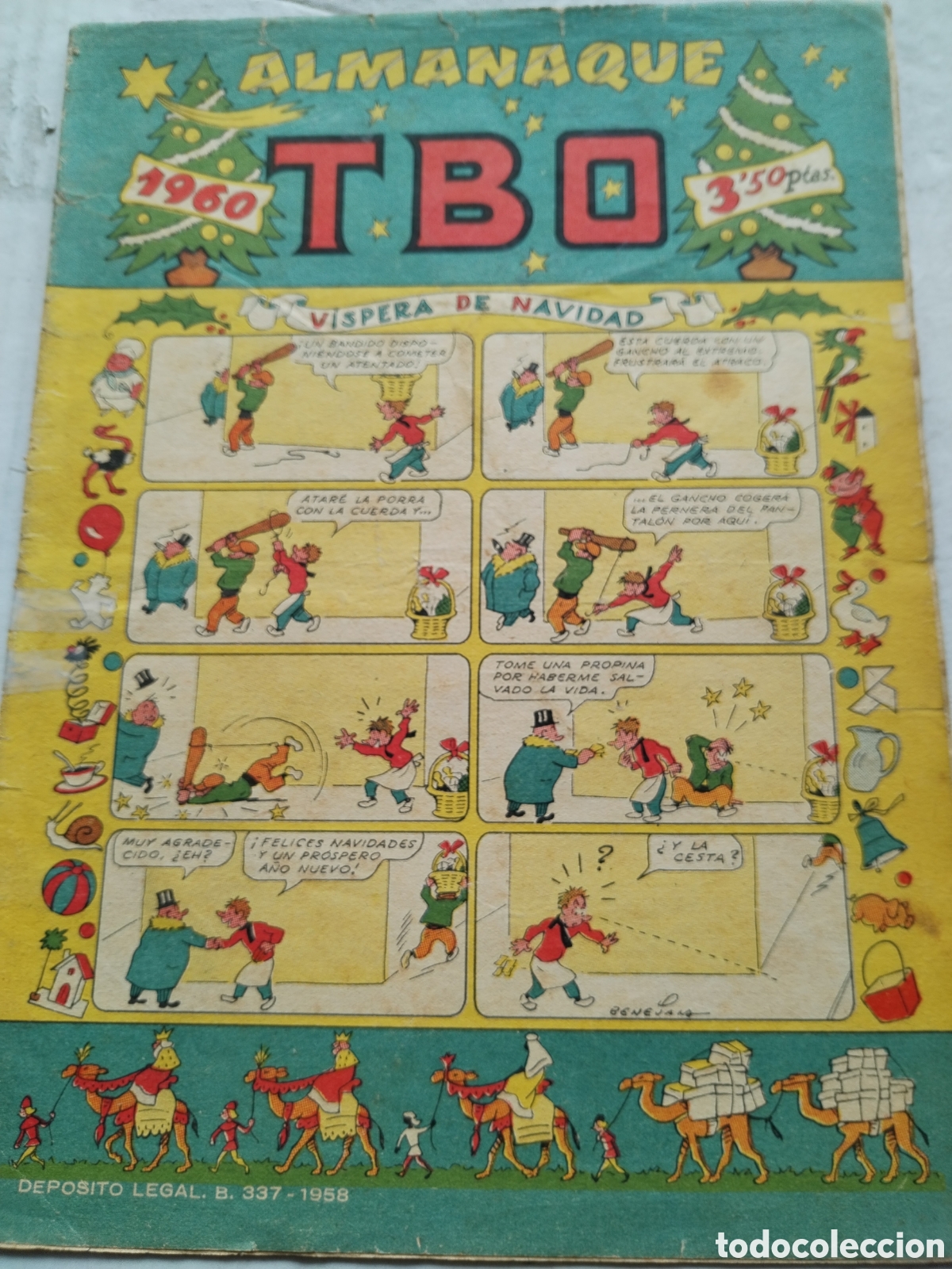 Tebeos: TBO ALMANAQUE 1960 - Foto 1