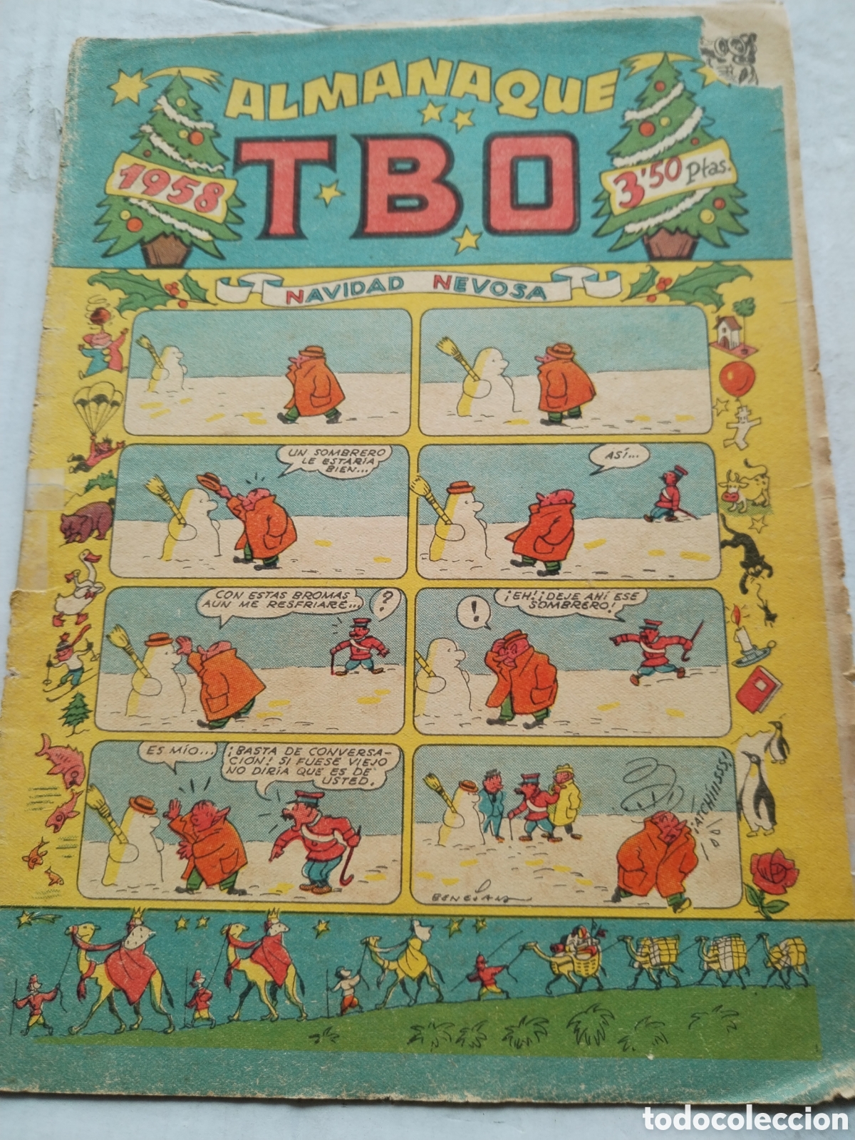 Tebeos: TBO ALMANAQUE 1958 - Foto 1