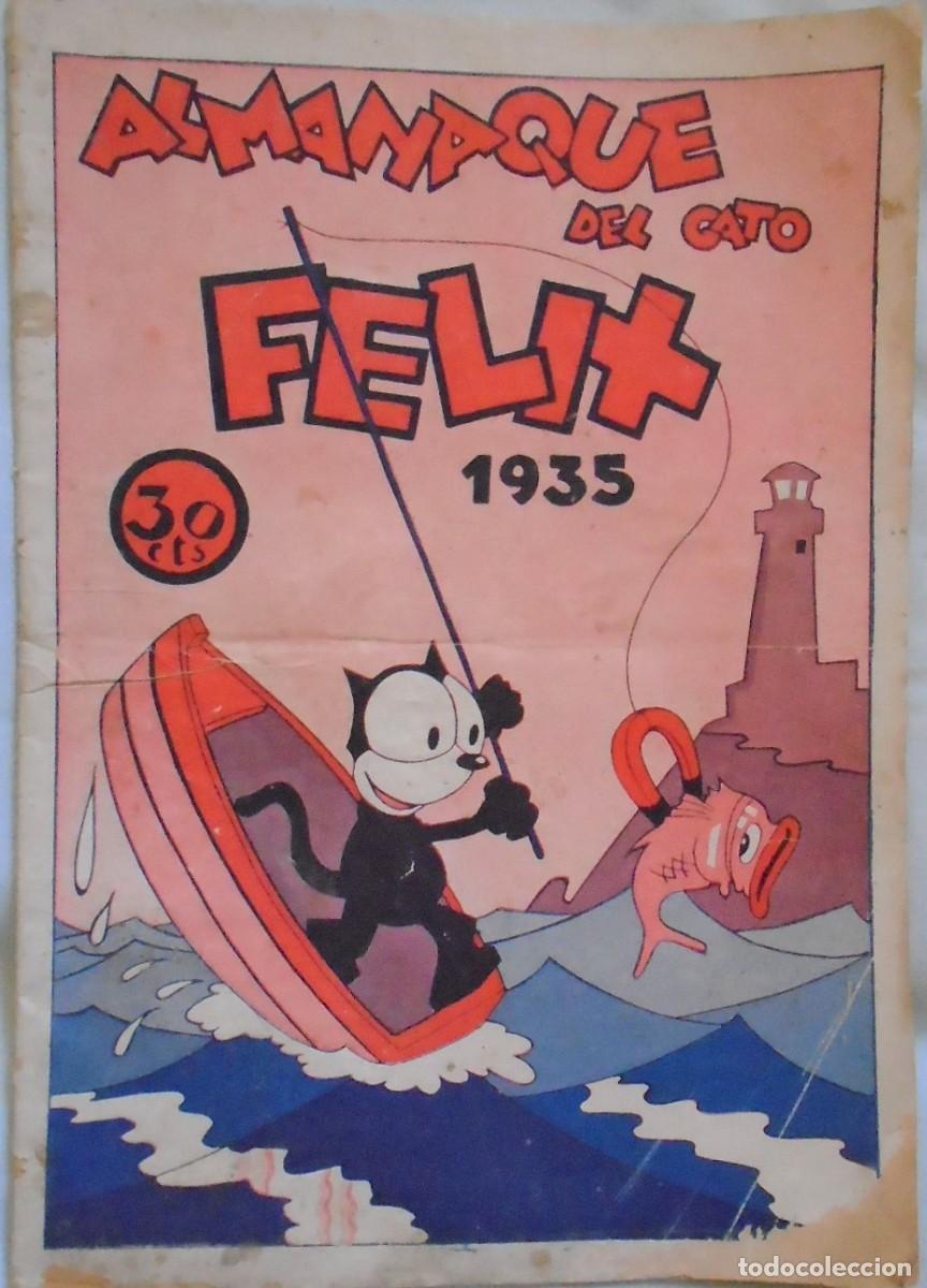 Tebeos: ALMANAQUE DEL GATO FELIX - Foto 1
