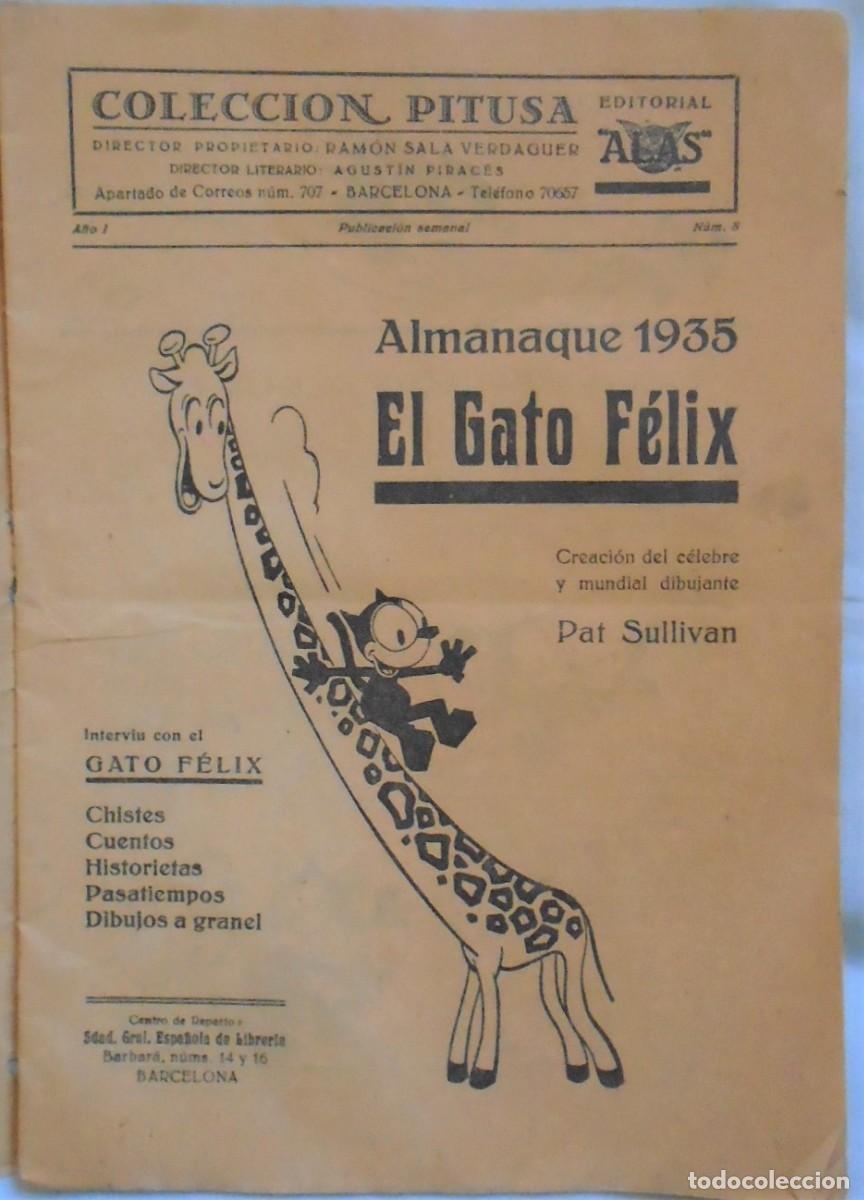 Tebeos: ALMANAQUE DEL GATO FELIX - Foto 2