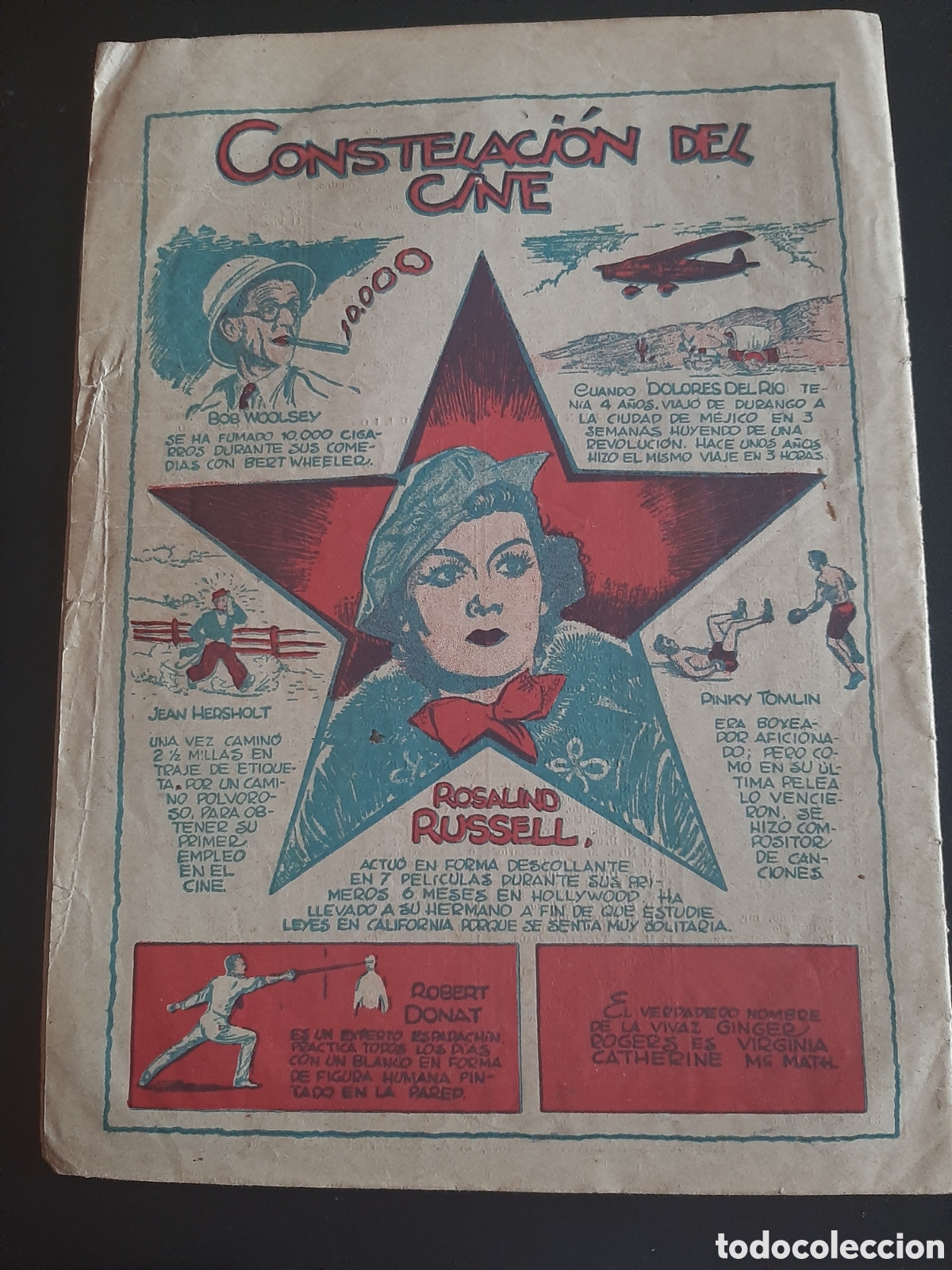 Tebeos: Almanaque Juan Centella 1941 ORIGINAL - Foto 2