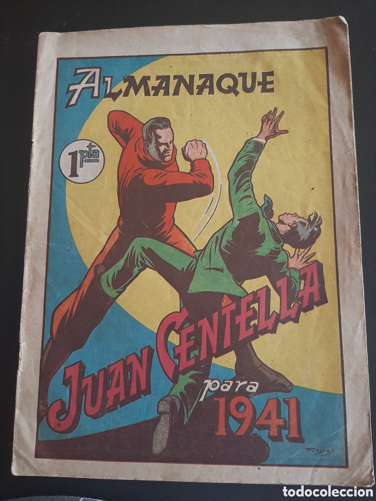Tebeos: Almanaque Juan Centella 1941 ORIGINAL - Foto 1