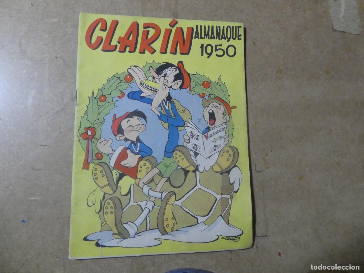 Tebeos: almanaque Clar&iacute;n 1950, original - Foto 1