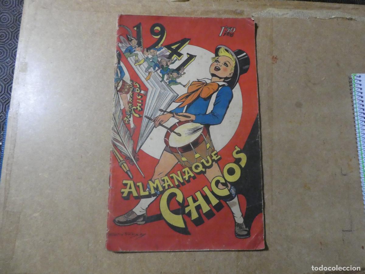 Tebeos: almanaque chicos 1941, original, contiene recortable - Foto 1