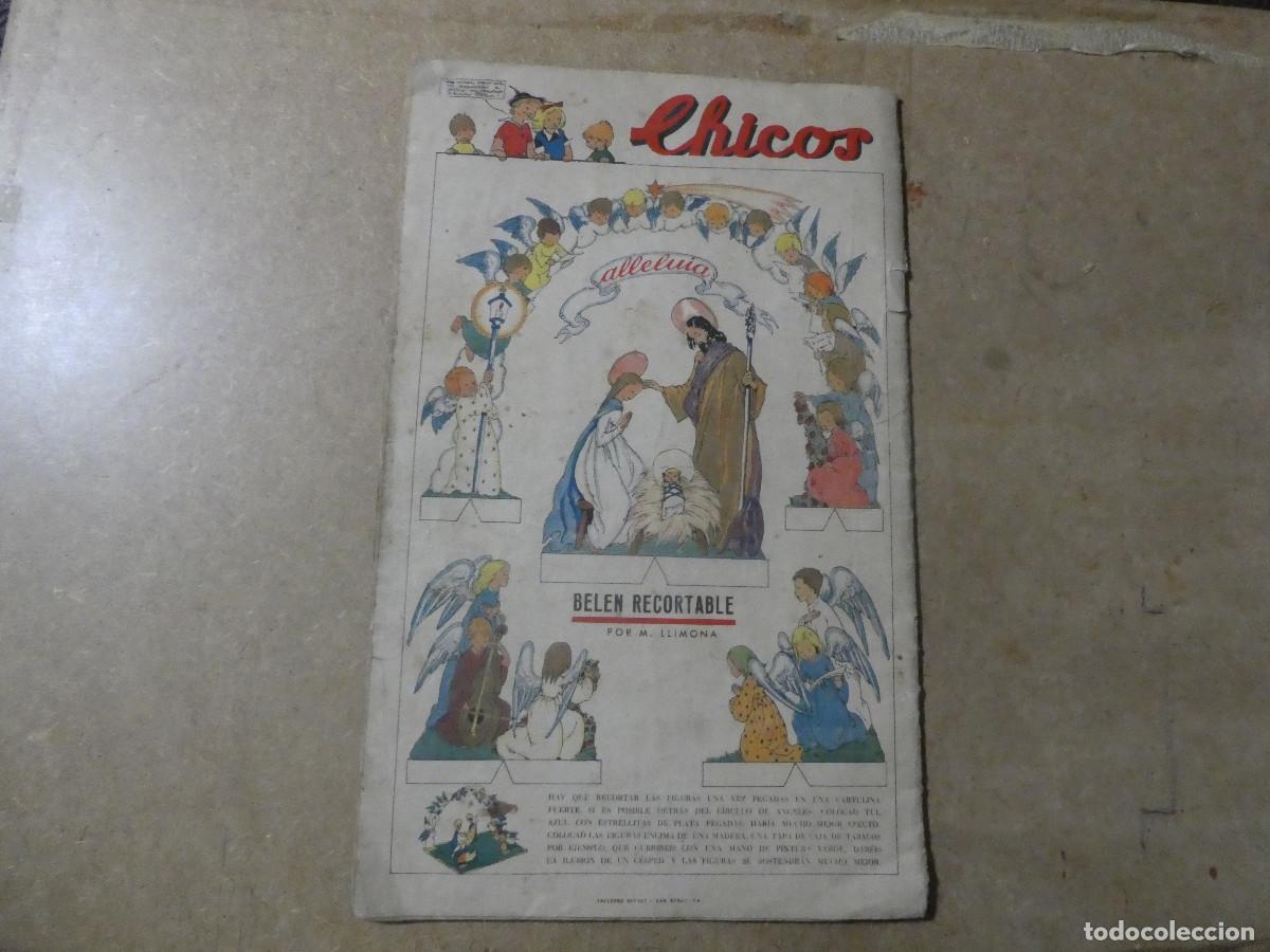Tebeos: almanaque chicos 1941, original, contiene recortable - Foto 2