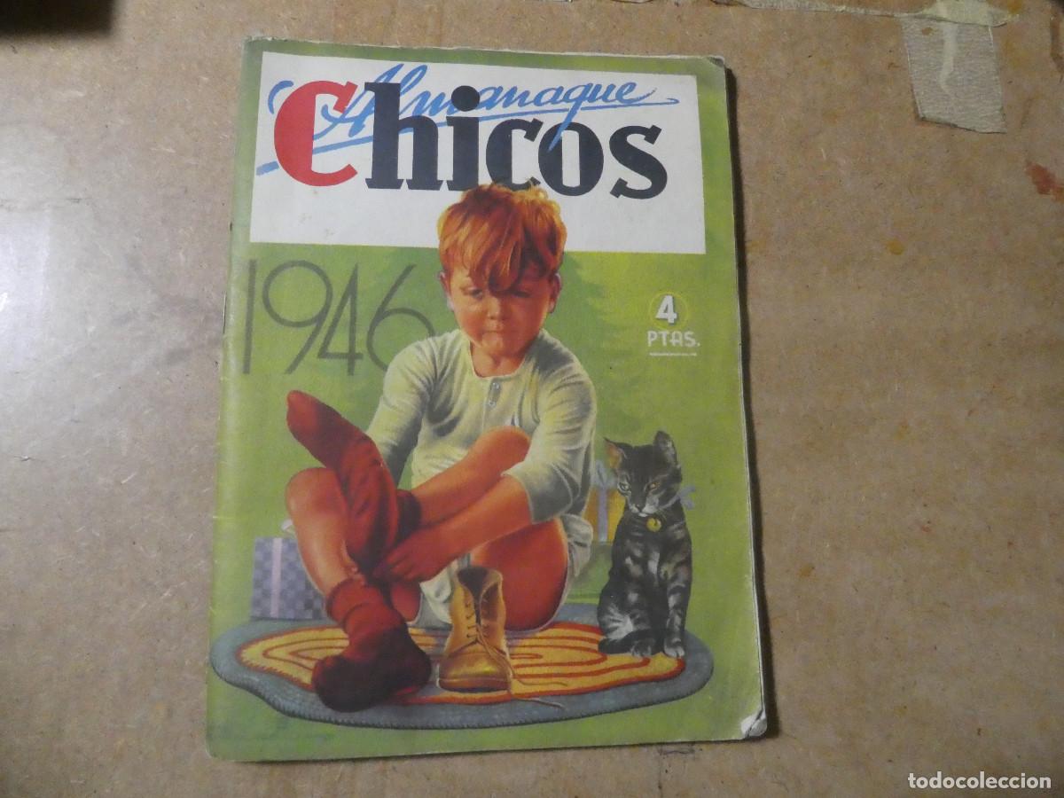 Tebeos: almanaque chicos 1946, original - Foto 1