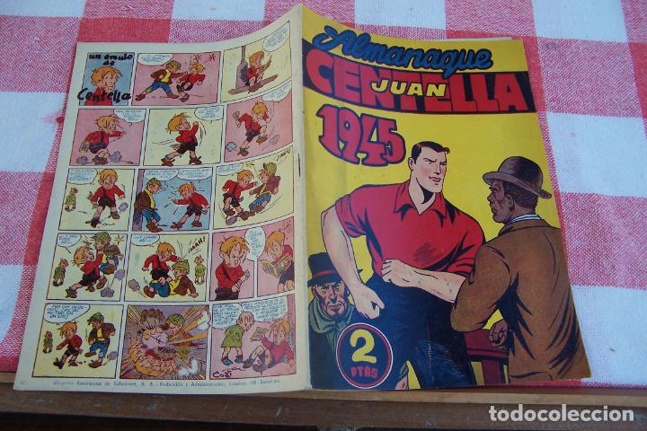 Tebeos: almanaque juan centella 1945 - Foto 1