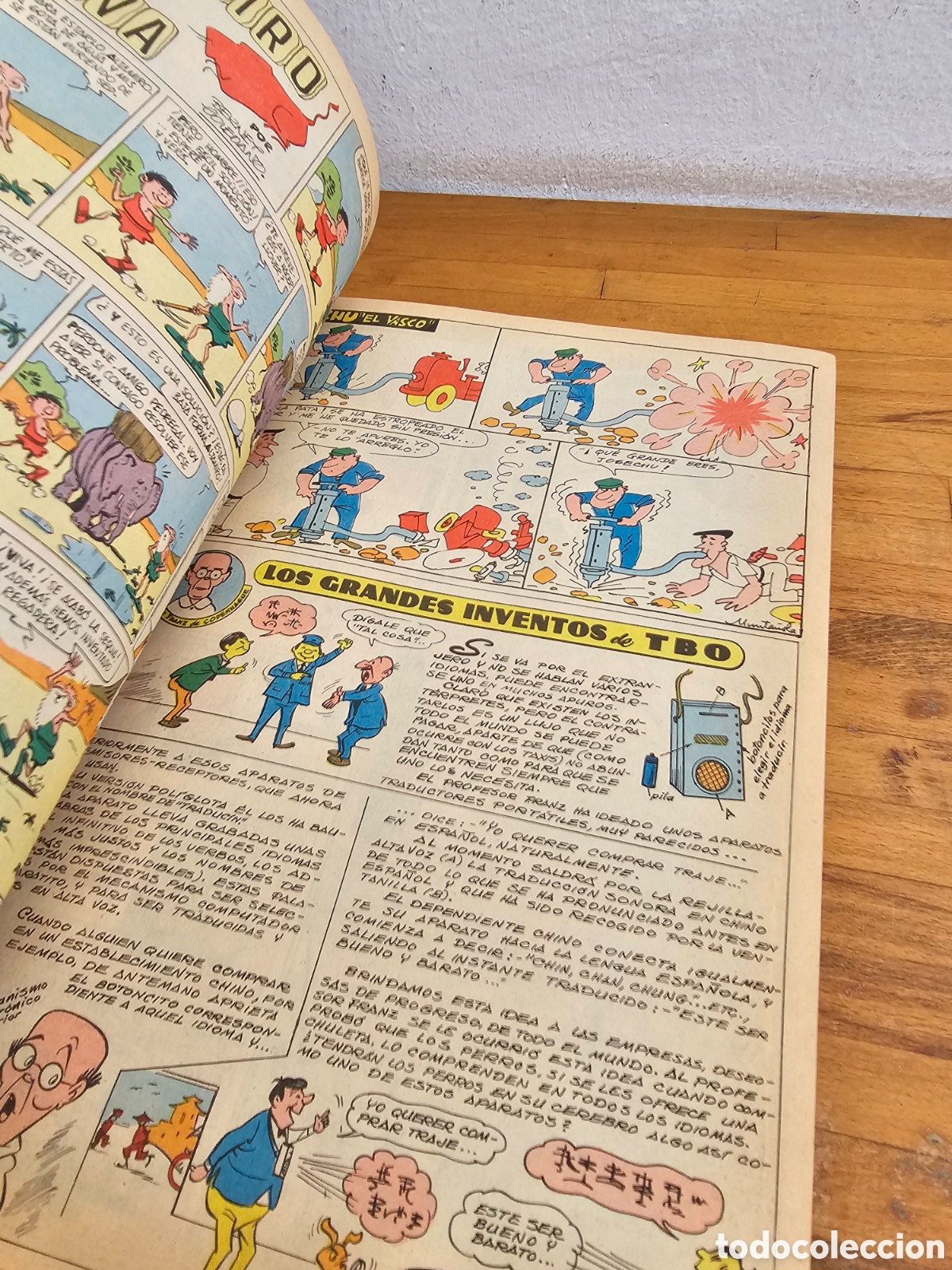 Tebeos: Recopilatorio del c&oacute;mic TBO de 1972 - Foto 2