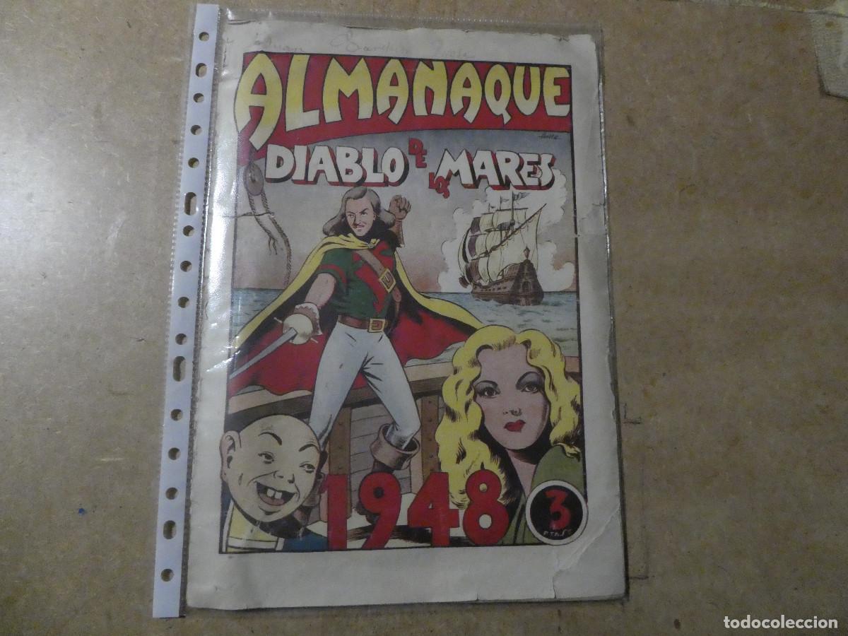 Tebeos: almanaque el diablo de los mares 1948, original ediciones toray - Foto 1