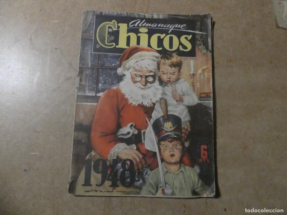 Tebeos: almanaque chicos 1948, original - Foto 1