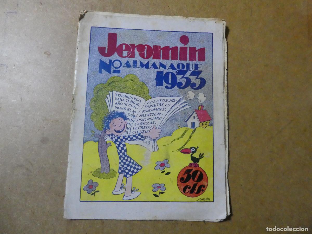Tebeos: almanaque Jerom&iacute;n 1933, in&eacute;dito en tebeosfera - Foto 1