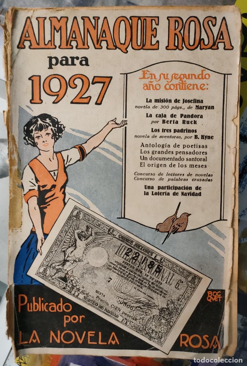 Tebeos: Almanaque Rosa para 1927 - Foto 1