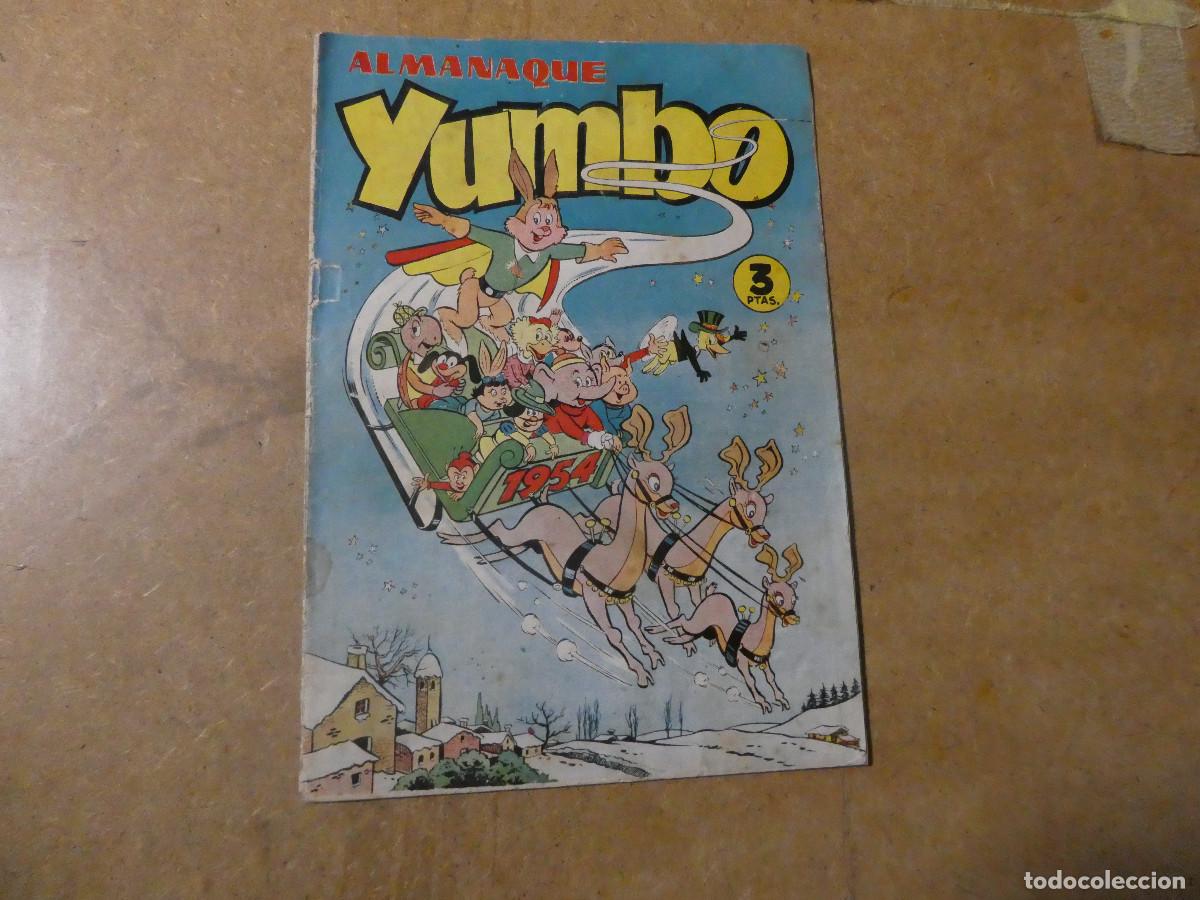 Tebeos: almanaque yumbo 1954 de ediciones cliper - Foto 1