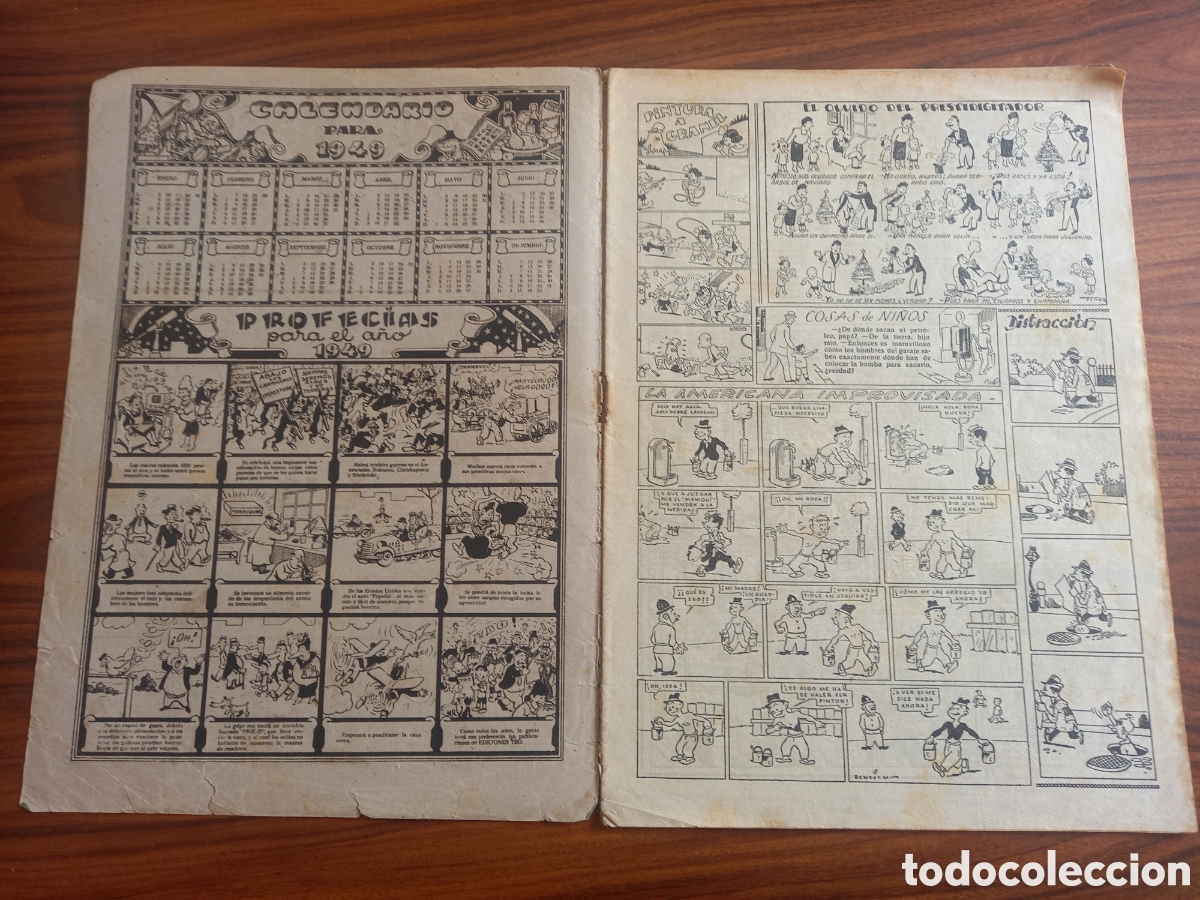 Tebeos: TBO..Almanaque Humor&iacute;stico 1949 - Foto 2