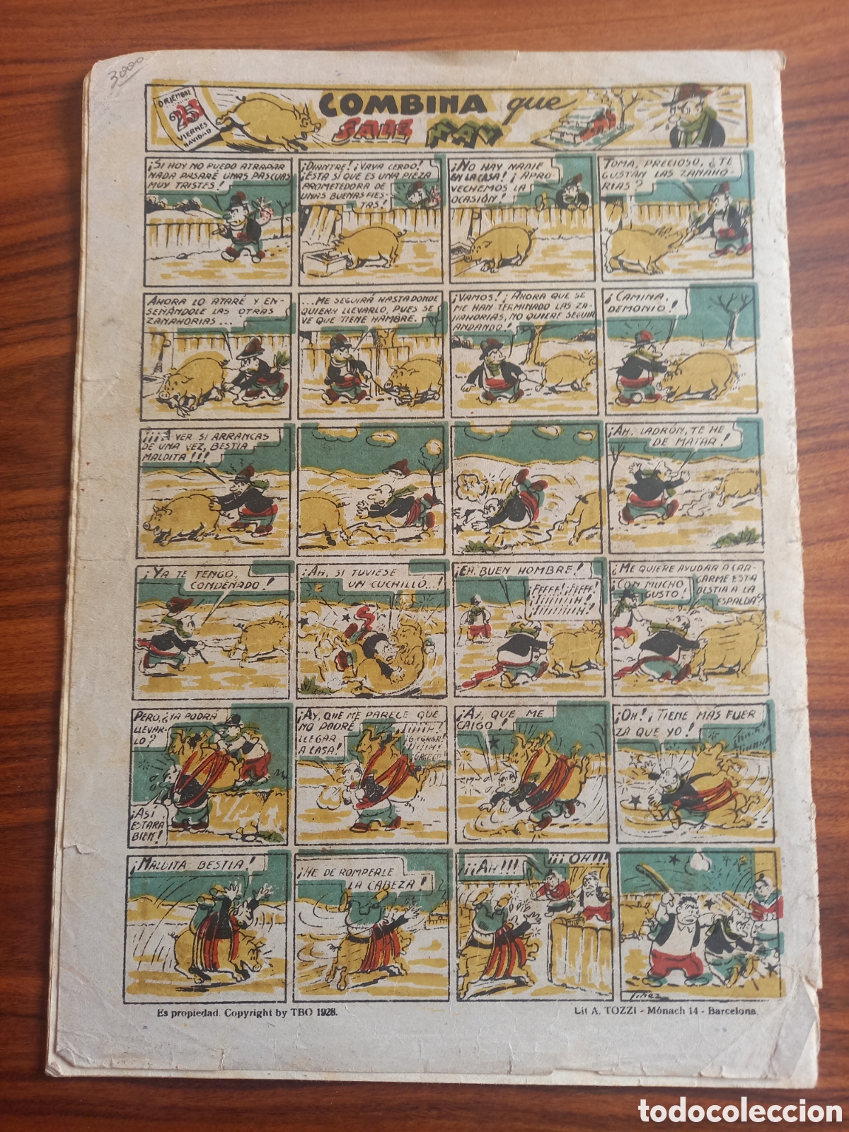 Tebeos: TBO..Almanaque Humor&iacute;stico 1949 - Foto 4
