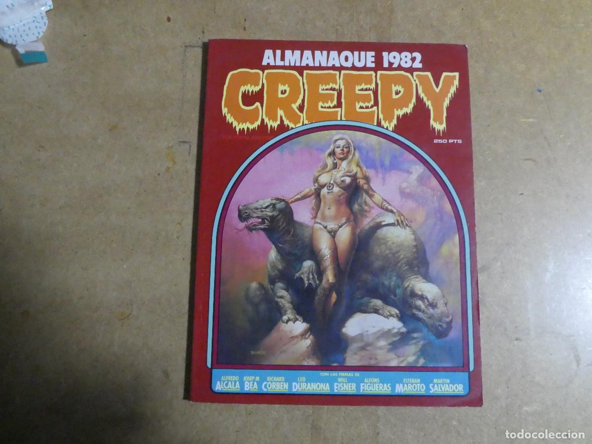 Tebeos: almanaque creepy 1982 de toutain - Foto 1