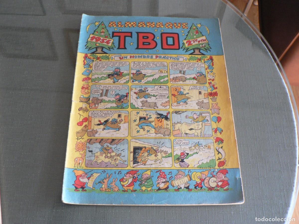 Tebeos: ALMANAQUE DEL TBO DE 1954 - Foto 1