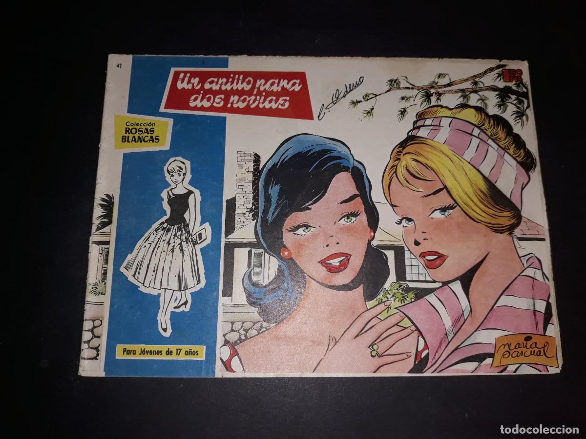 Tebeos: Colecci&oacute;n Rosas Blancas N&ordm; 41 - Foto 1
