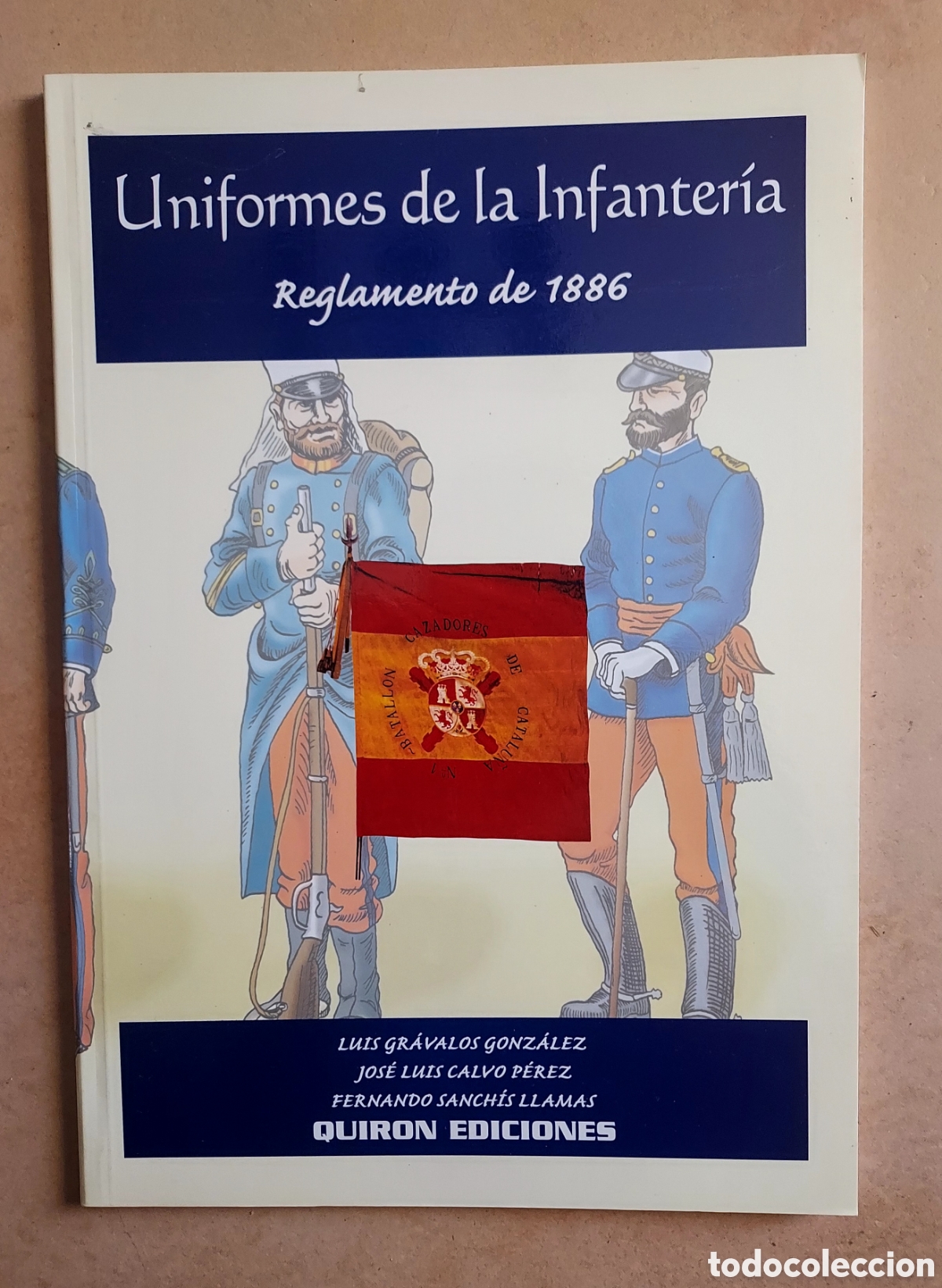 Tebeos: Uniformes de la Infanter&iacute;a.Reglamento de 1886 - Foto 1