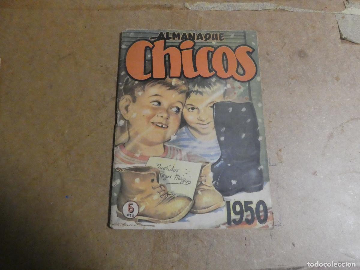 Tebeos: almanaque chicos 1950 - Foto 1