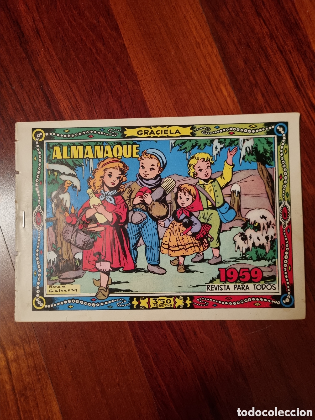 Tebeos: Almanaque GRACIELA a&ntilde;o 1959 - Foto 1