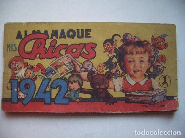 Tebeos: MIS CHICAS. ALMANAQUE 1942. C. GIL - Foto 1