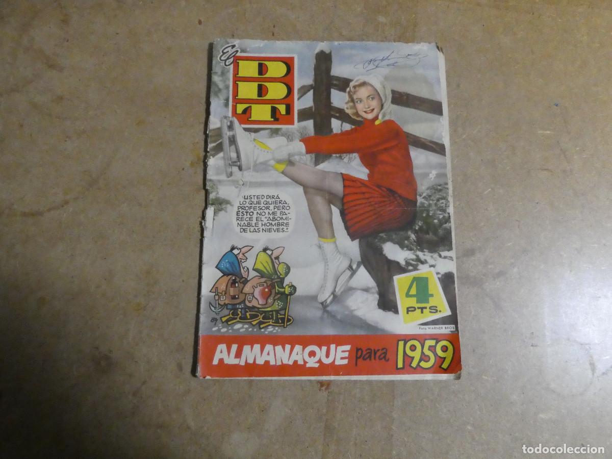Tebeos: Almanaque de el DDT, Bruguera 1959 - Foto 1