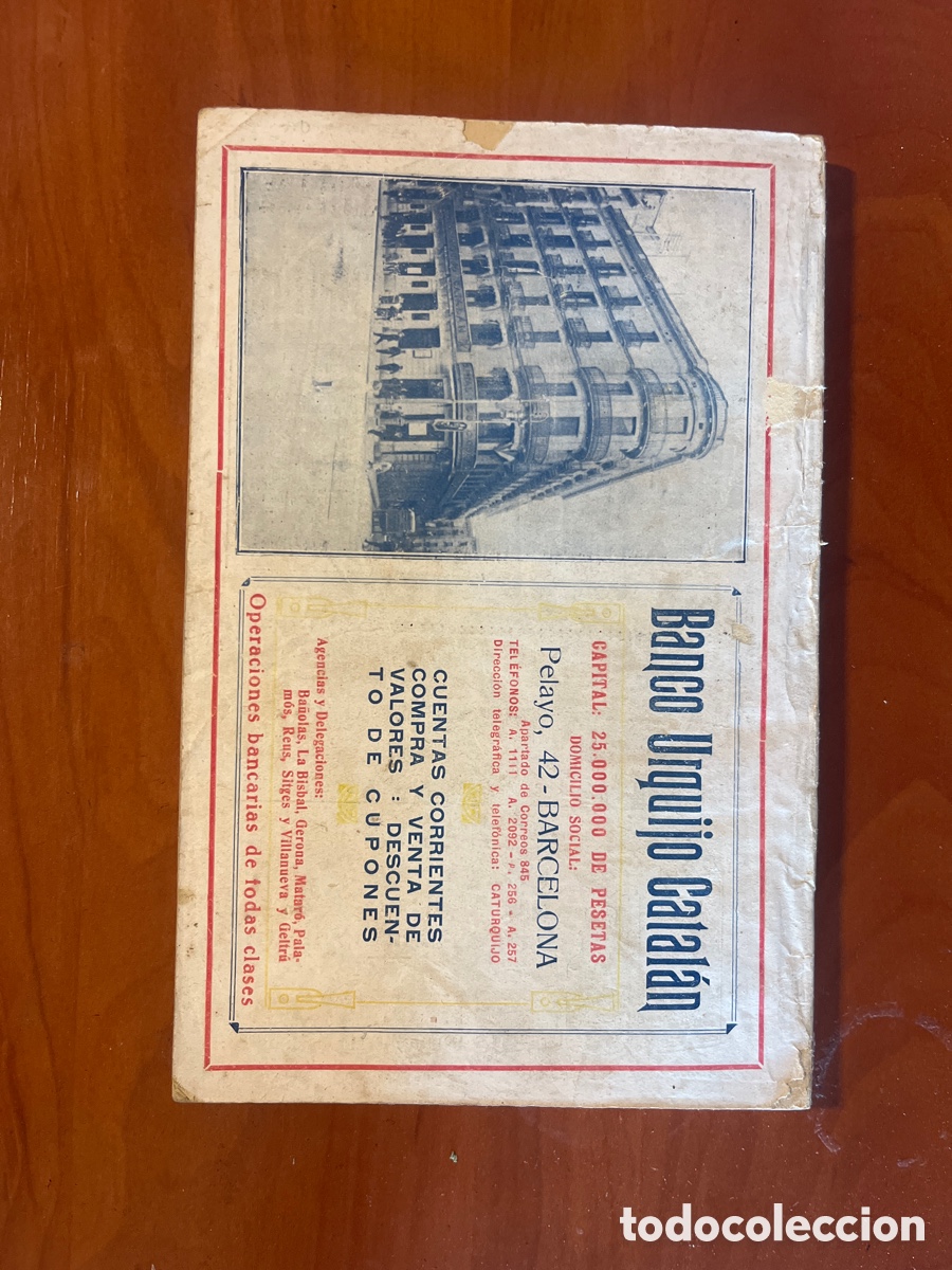 Tebeos: ALMANAQUE DE EL DILUVIO, 1927, (PAPEL DE FUMAR BAMB&Uacute;) - Foto 2