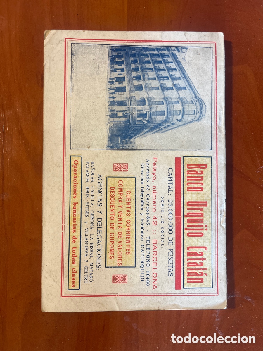 Tebeos: ALMANAQUE DE EL DILUVIO, 1929, (PAPEL DE FUMAR BAMB&Uacute;) - Foto 2