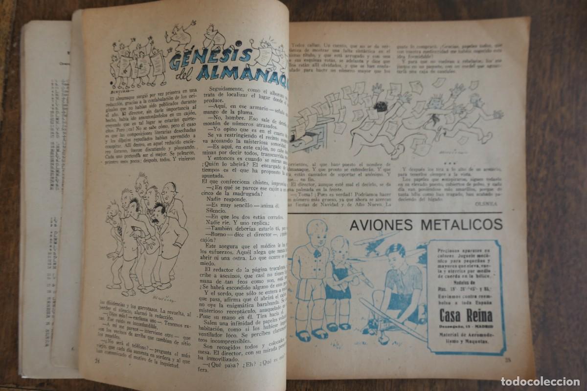 Tebeos: ATALAYA-ALMANAQUE PARA 1943 - Foto 3