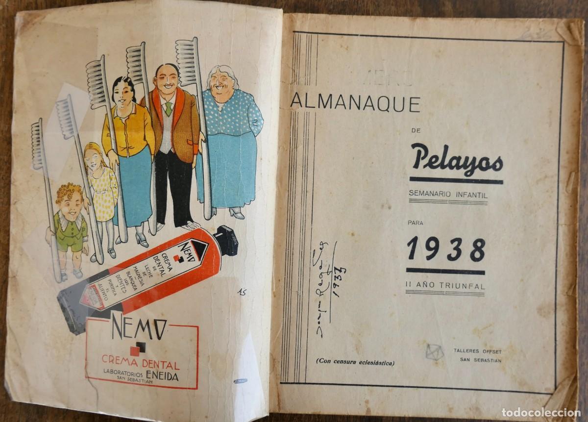 Tebeos: ALMANAQUE DE PELAYOS 1938 - Foto 2