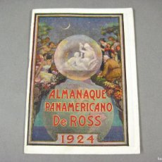 Tebeos: CALENDARIO ALMANAQUE PUBLICITARIO PANAMERICANO DEL DR. ROSS. 1925. FARMACIA