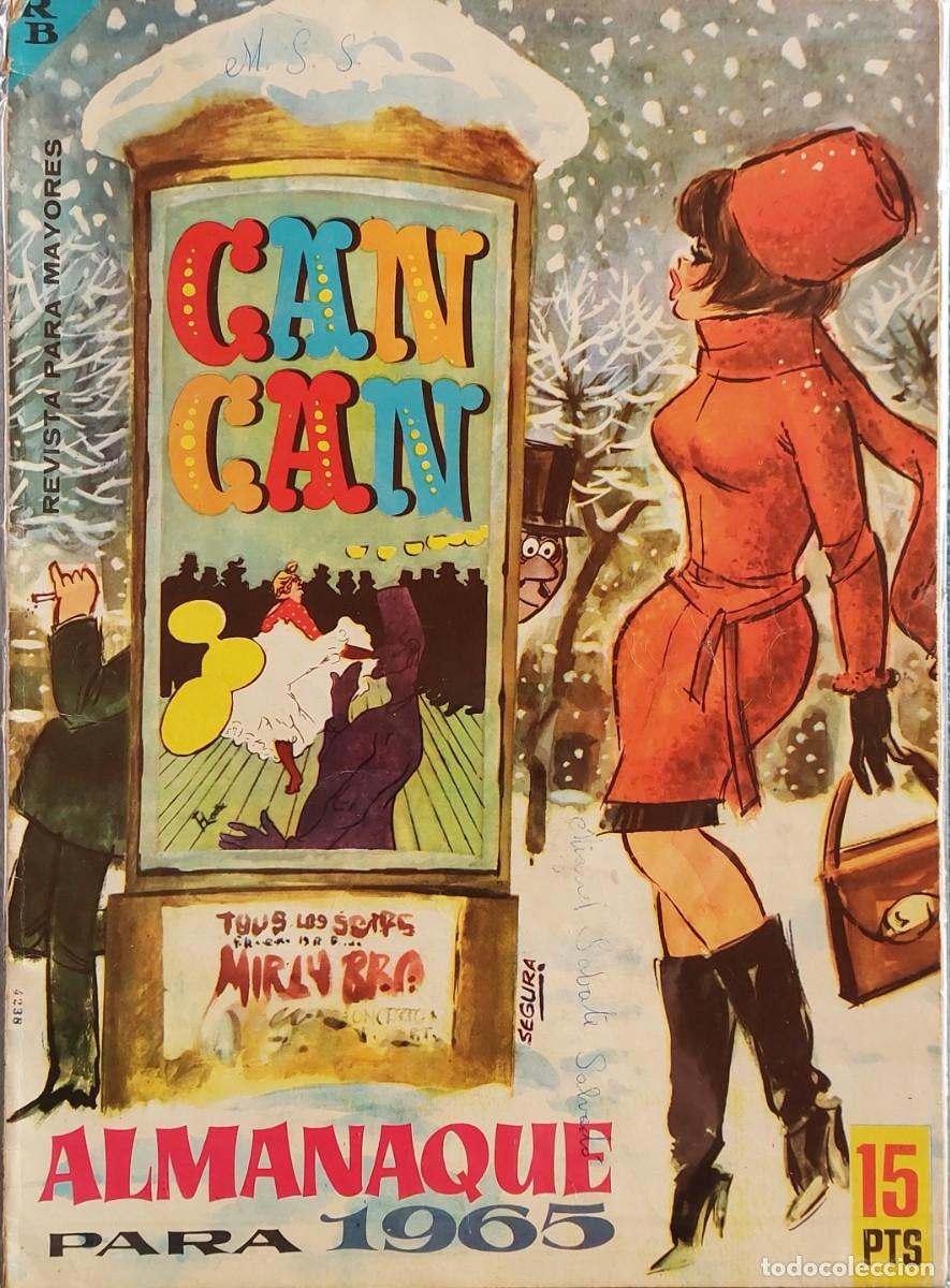 Tebeos: ANTIGUO COMIC ALMANAQUE (&uml;CAN CAN&uml;) de E. BRUGUERA 1965 - Foto 1