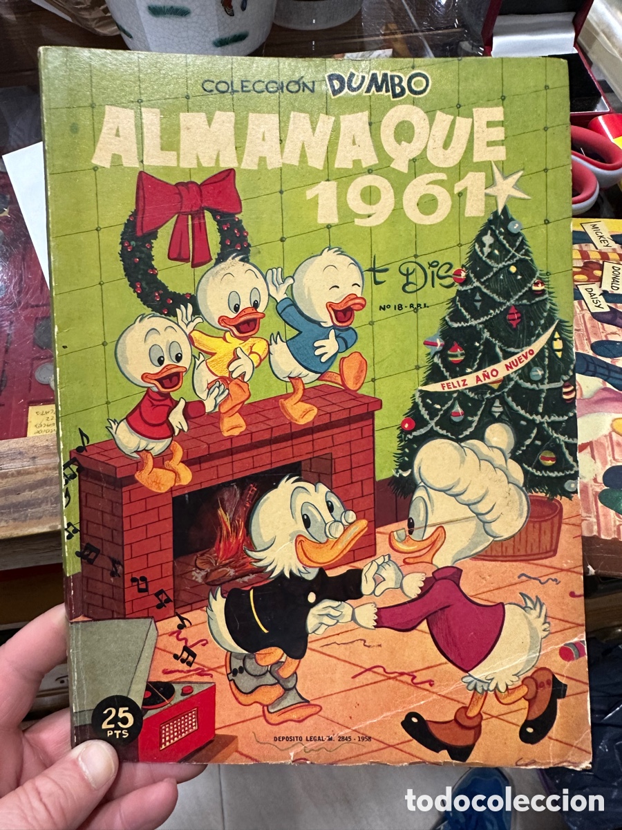 Tebeos: Lote de 10 libros dumbo y almanaques - Foto 2