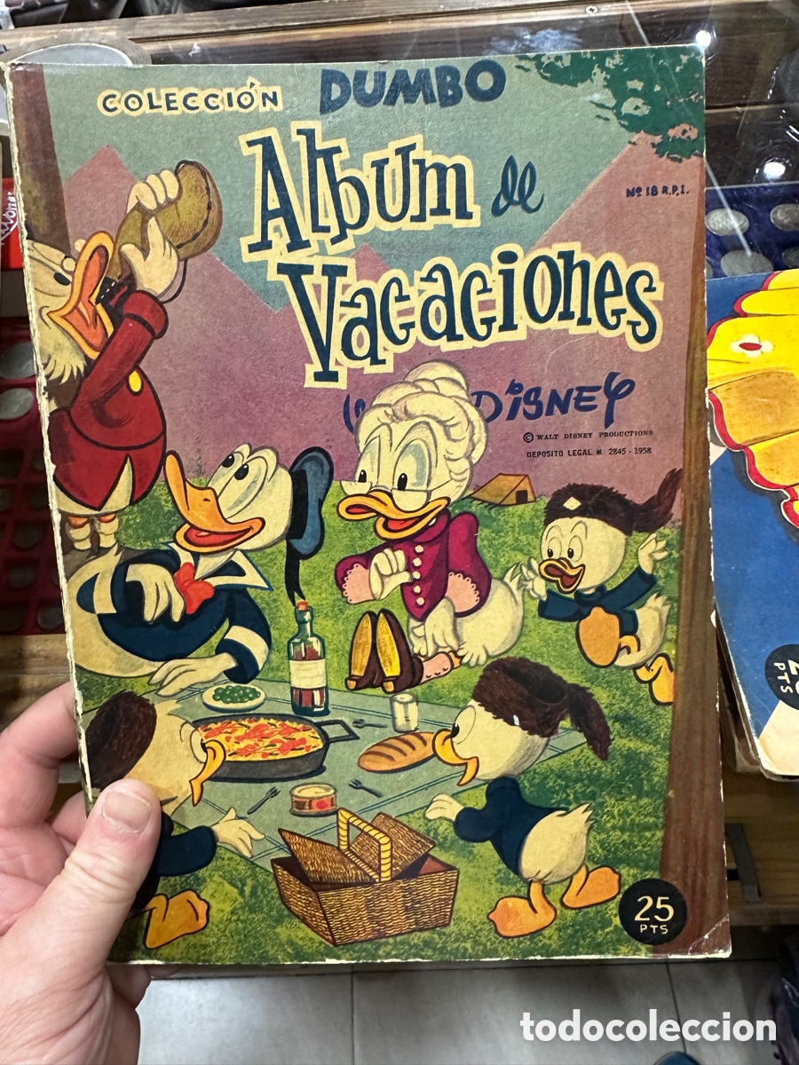 Tebeos: Lote de 10 libros dumbo y almanaques - Foto 4