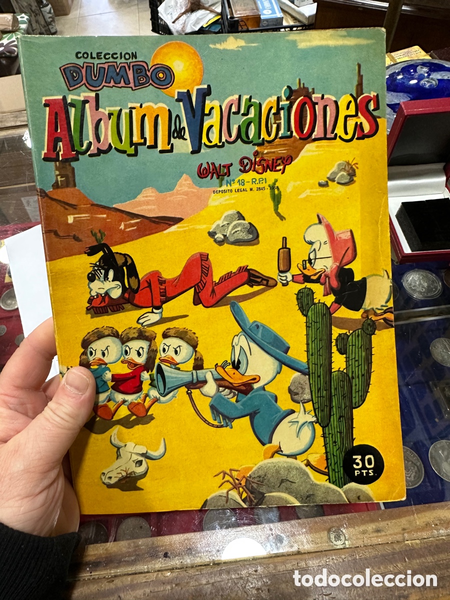 Tebeos: Lote de 10 libros dumbo y almanaques - Foto 5