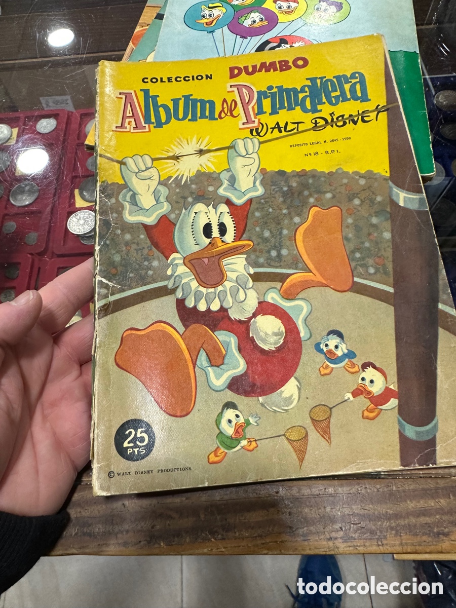 Tebeos: Lote de 10 libros dumbo y almanaques - Foto 9