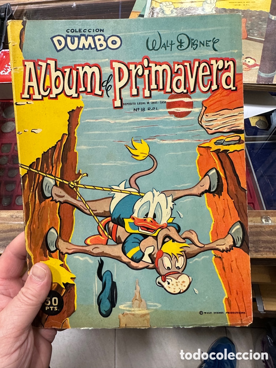 Tebeos: Lote de 10 libros dumbo y almanaques - Foto 10